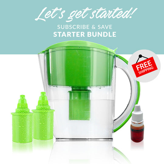 Vitev Alkaline Pitcher - Subscribe & Save - Starter Bundle