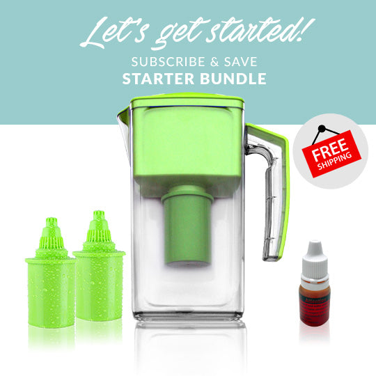 Vitev Alkaline Pitcher - Subscribe & Save - Starter Bundle